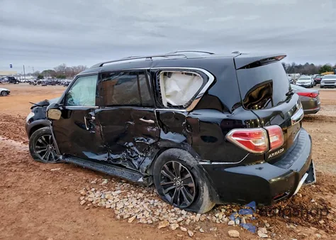 2018 Nissan Armada Sv z USA, uszkodzony, nr VIN JN8AY2ND4J9052396